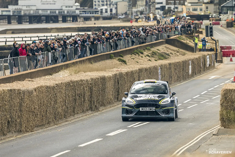 Island Rally action this weekend